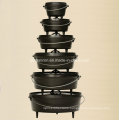 Preseasoned Cast Iron Dutch Oven Set Manufacturer From China.